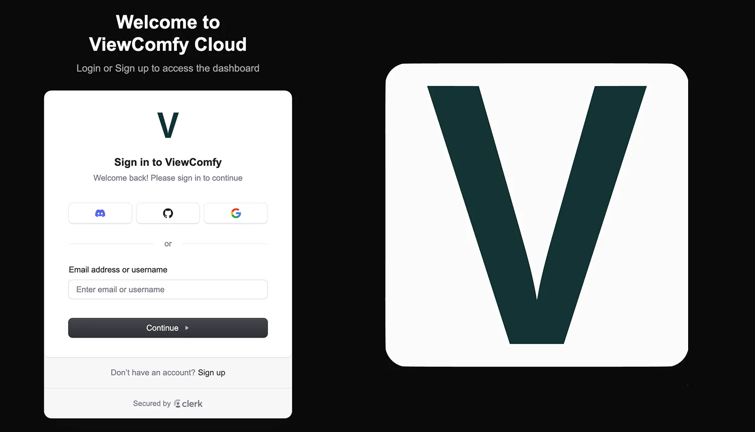 Use ComfyUI in the cloud in a secure way.
