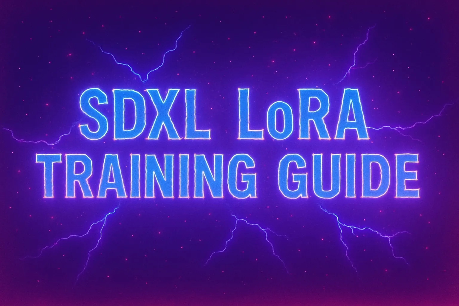 Cover Image for Detailed Stable Diffusion LoRA training guide