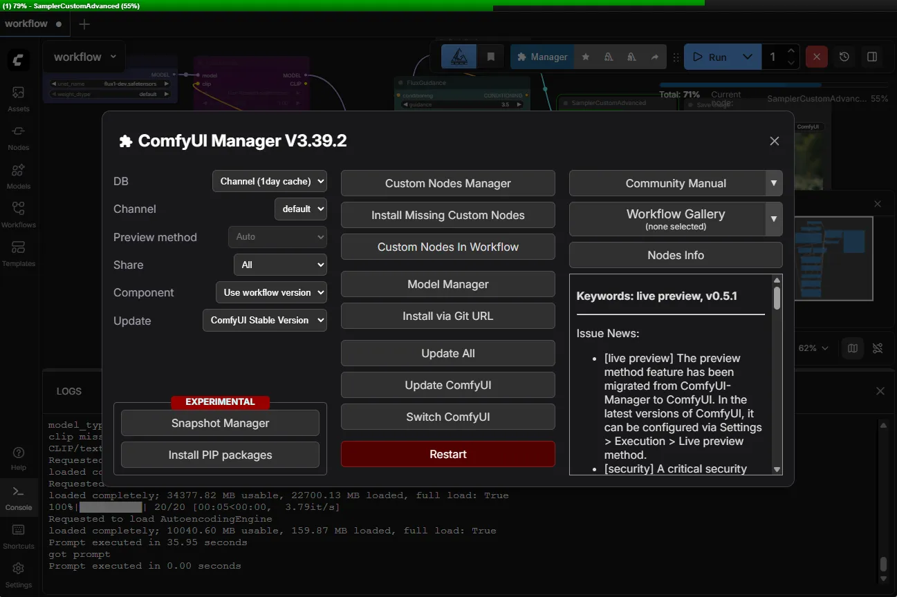 comfyui manager