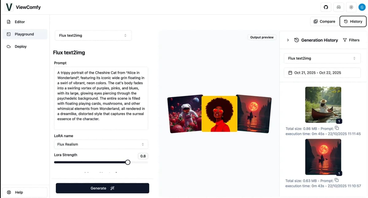 ViewComfy App Builder
